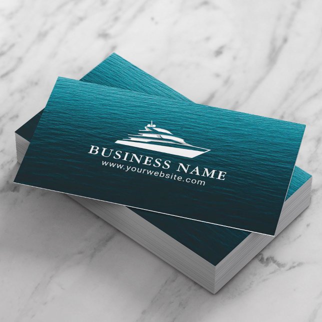 Carte De Visite Location de bateau Service de maintenance de vente (Créateur téléchargé)