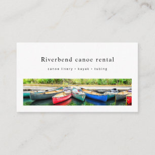 Carte De Visite Location de canoë kayak tuba photo