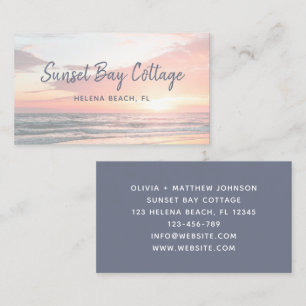 Carte De Visite Location de vacances Beach House