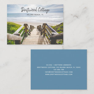 Carte De Visite Location de vacances Beach House
