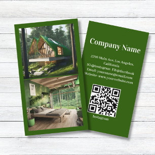 Carte De Visite Locations de biens forestiers Code QR