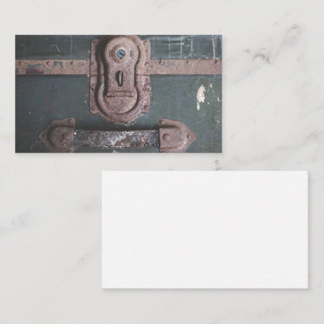 Carte De Visite Lock de Vintage (Devant / Derrière)