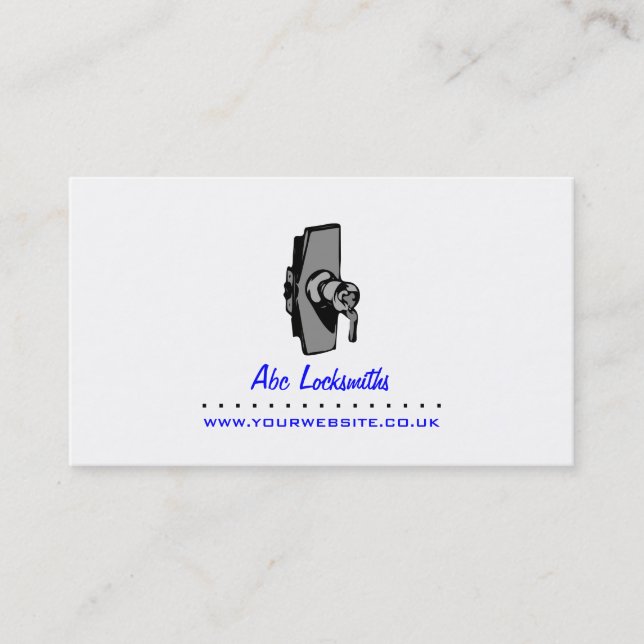 Carte de visite Locksmith (Devant)
