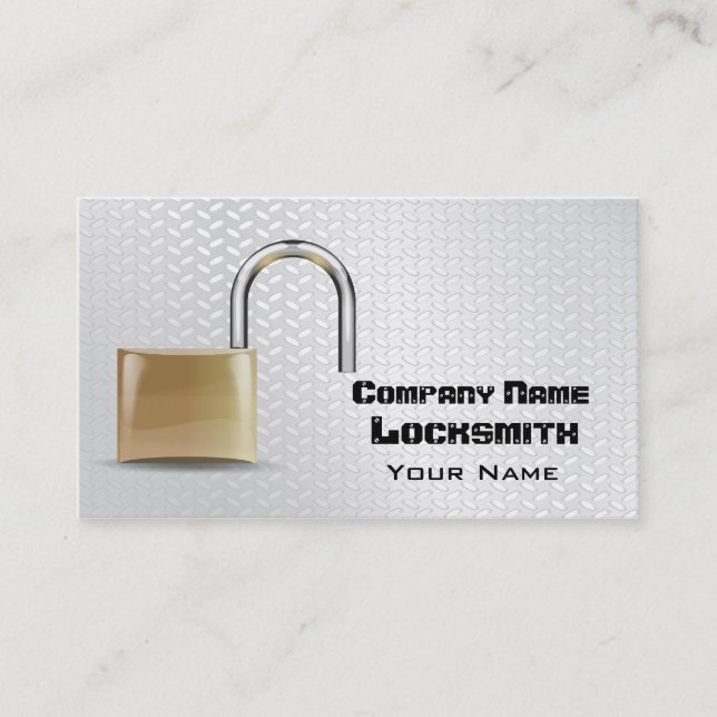 Carte de visite Locksmith (Devant)