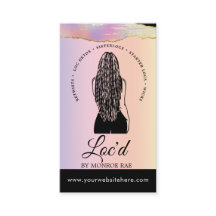 Loctitian & Loc Styliste Beauté Salon Rainbow Holo