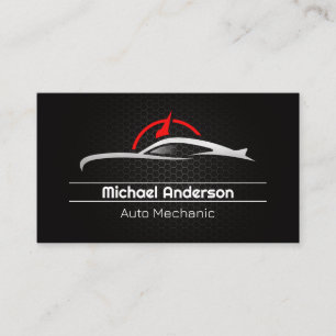 Carte De Visite Logo automatique   Logo des services automobiles
