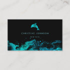 logo bleu turquoise dauphin