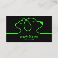 Logo Chat et Chien pour Vétérinaire