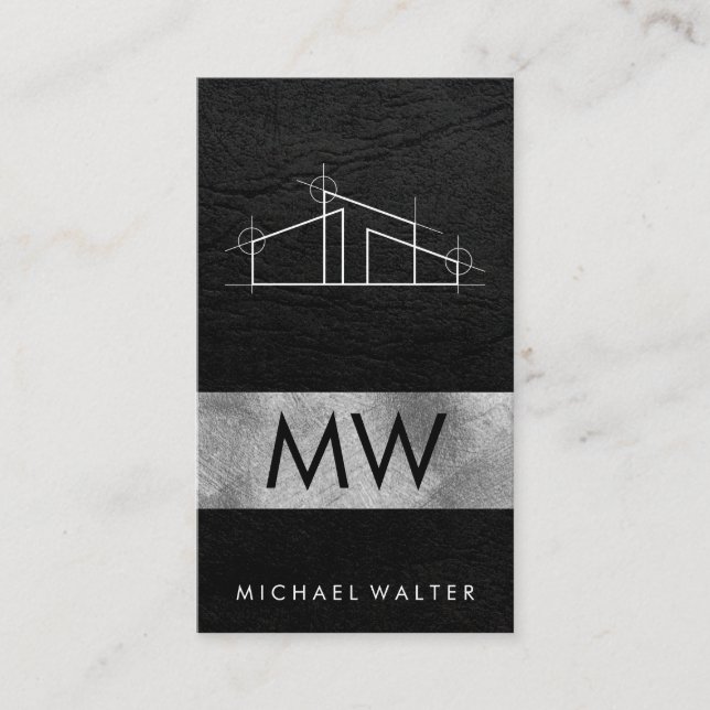 Carte De Visite Logo de Home Architect (Devant)