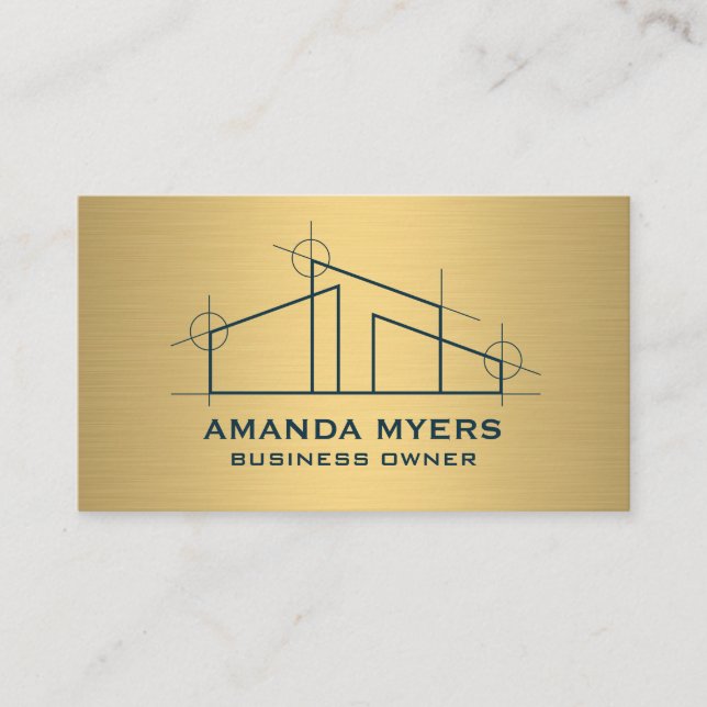 Carte De Visite Logo de Home Architect (Devant)
