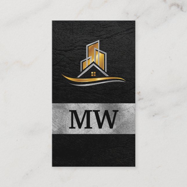 Carte De Visite Logo de Home Architect Immobilier (Devant)