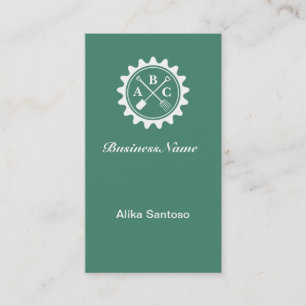 Carte De Visite Logo de jardinage 2