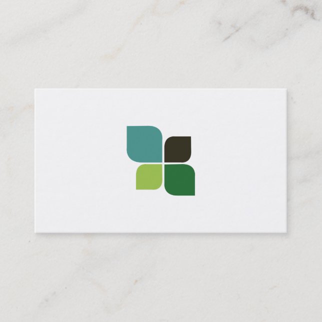 Carte De Visite Logo de la nature (Devant)