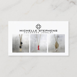 Carte De Visite Logo de la Vestiaire moderne Boutique de luxe Phot