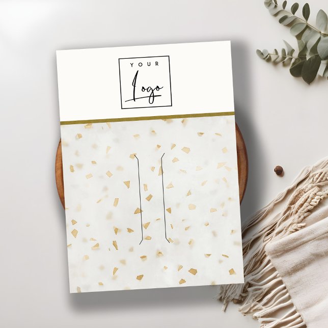 Carte De Visite Logo de l'écran d'affichage de la coiffure en ivoi (Créateur téléchargé)