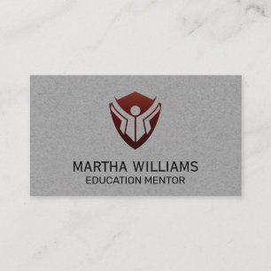Carte De Visite Logo de l'éducation