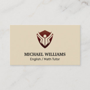 Carte De Visite Logo de l'éducation