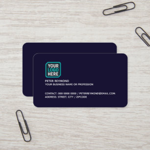 Carte De Visite Logo de l'entreprise