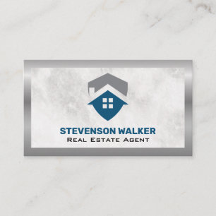 Carte De Visite Logo de l'immobilier