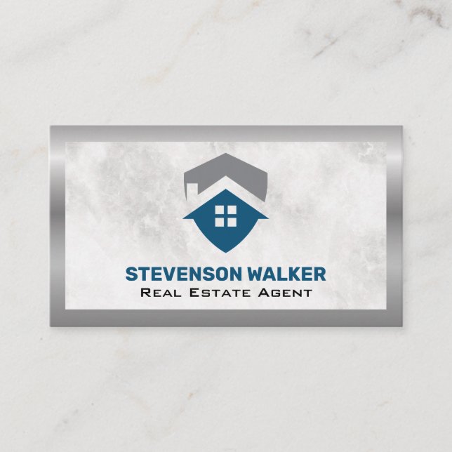 Carte De Visite Logo de l'immobilier (Devant)