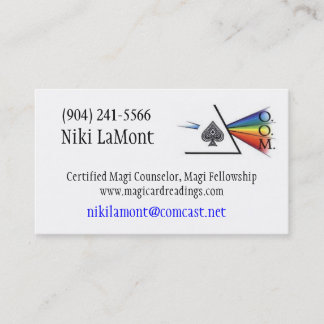 Carte De Visite Logo de Magi, Magi certifiés Councelo… - Customisé