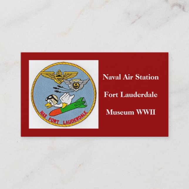 Carte De Visite Logo de NASFL (Devant)