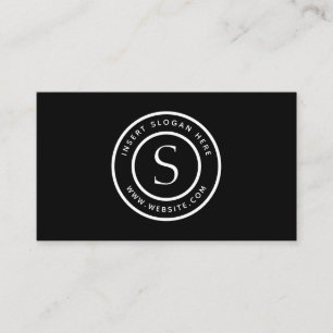 Carte De Visite Logo de personnalisation couleur complète Profess