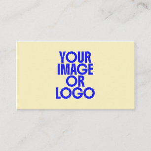 Carte De Visite Logo de photo professionnel Boutique Minimal Jaune