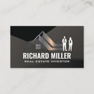 Carte De Visite Logo de propriété   Professionnels de l'entreprise
