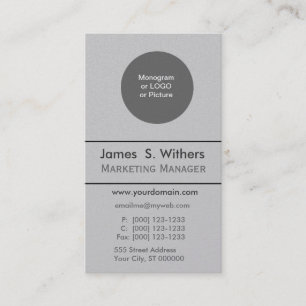 Carte De Visite Logo de rebranding professionnel en haut