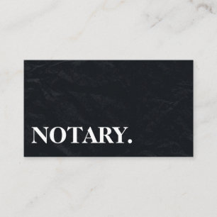 Carte De Visite Logo de stylo de notaire agent freelance calligrap