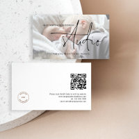 Logo de superposition photo QR Code Photoshop Stud