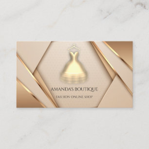 Carte De Visite Logo de vêtements Boutique en ligne Boutique enca