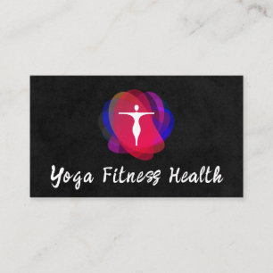Carte De Visite Logo de yoga Moderne