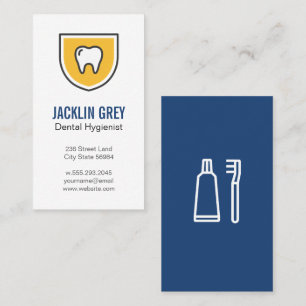 Carte De Visite Logo Dentistry Tooth