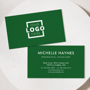 Carte De Visite Logo d'entreprise personnalisé Entreprise moderne