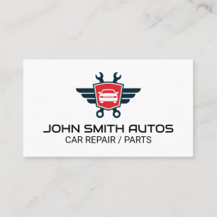 Carte De Visite Logo des clés automatiques Réparation automobile