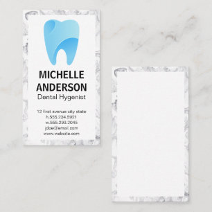 Carte De Visite Logo des dents   Dentaire