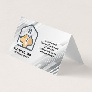 Carte De Visite Logo Doggy Kitty House   Services de magasin pour 