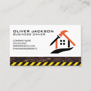 Carte De Visite Logo du constructeur   Développeur de propriété