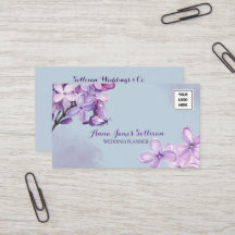Logo élégant de planificateur de mariage à l'aquar