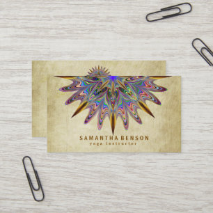 Carte De Visite Logo Élégant Fleur de Lotus Aquarelle Entreprise d