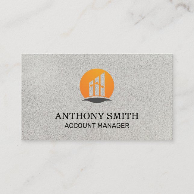 Carte De Visite Logo Finance (Devant)