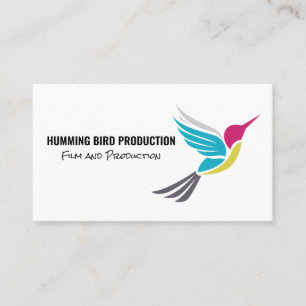 Carte De Visite Logo Humming Bird