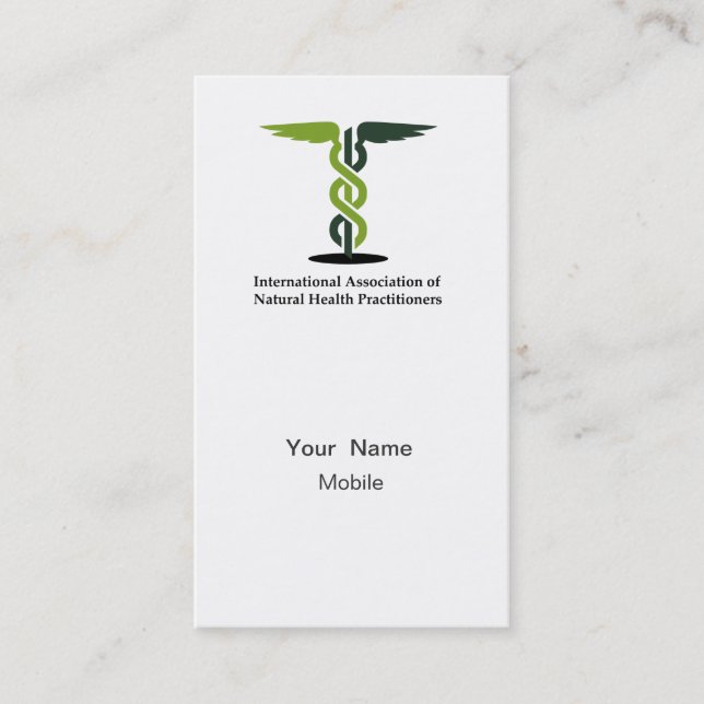 Carte De Visite Logo IANHP (Devant)