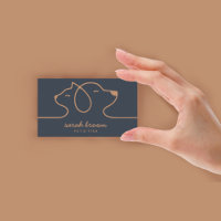 Logo Linéaire de Chien Chat Animal de Compagnie Ma
