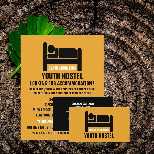 Carte De Visite Logo, Logement Auberge (Créateur téléchargé)