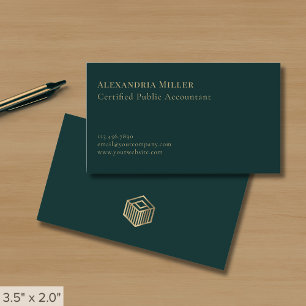 Carte De Visite Logo minimaliste de luxe