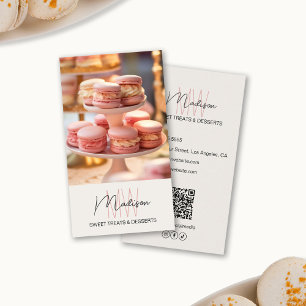 Carte De Visite Logo Monogramme de boulangerie