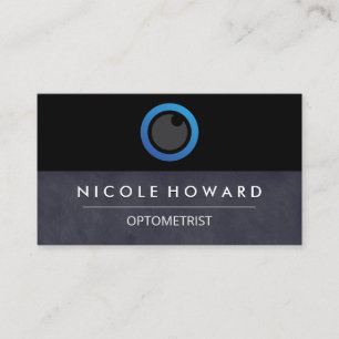 Carte De Visite Logo Optométriste des yeux